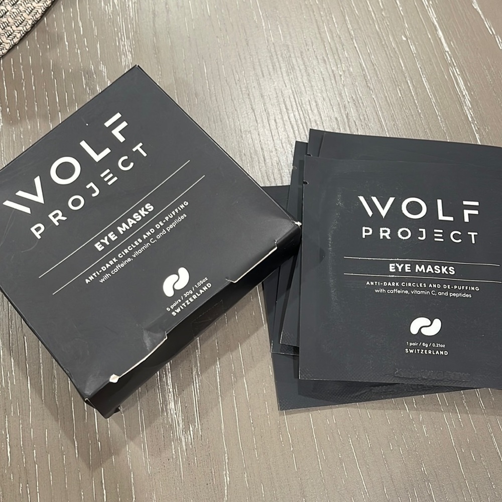 Wolf Project Eye Masks Anti Dark Circled and De Puffing